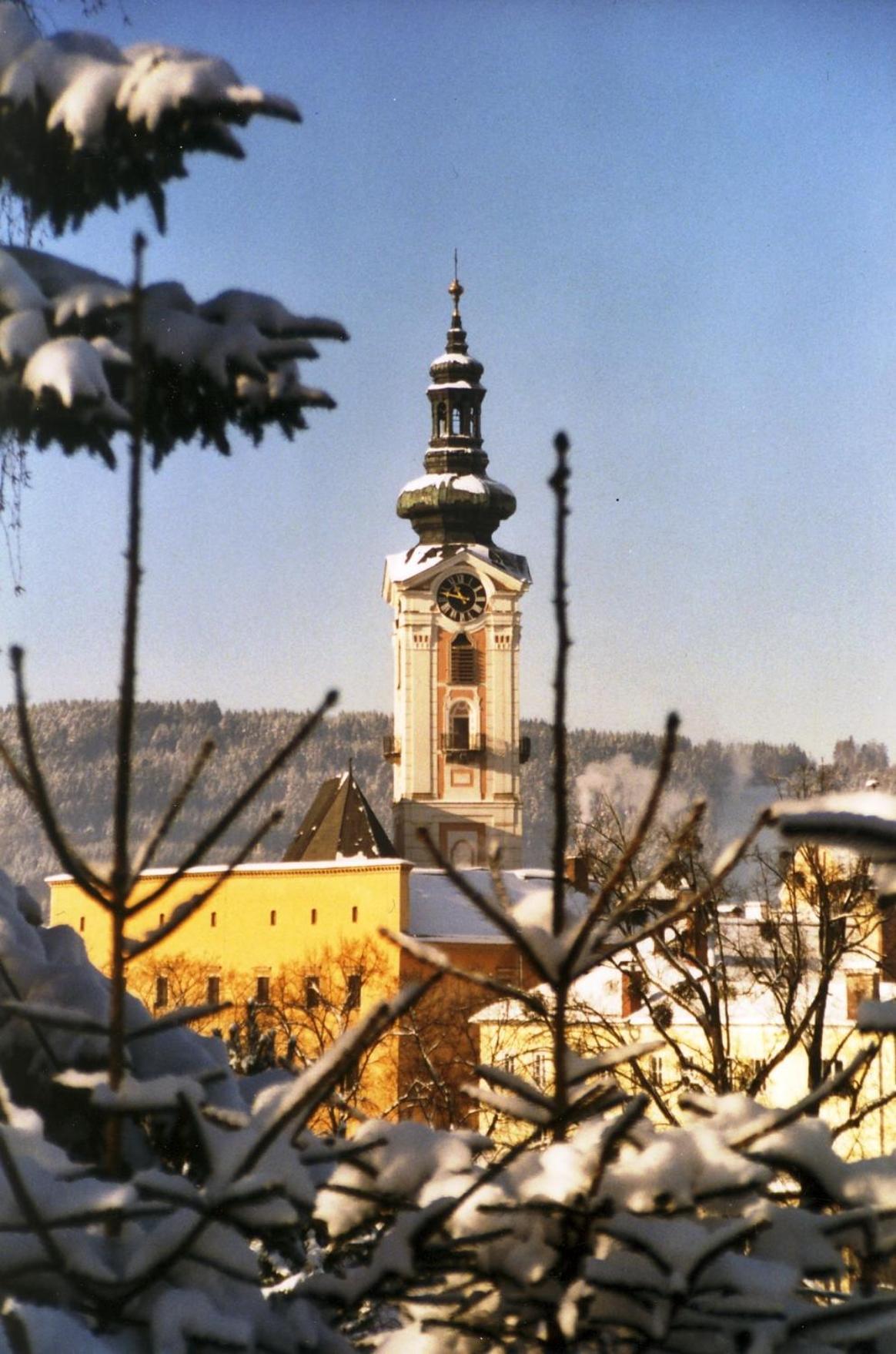 Hotel Zum Goldenen Hirschen Freistadt Exterior photo
